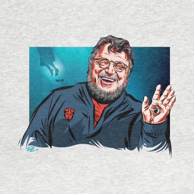 Guillermo del Toro - An illustration by Paul Cemmick by PLAYDIGITAL2020
